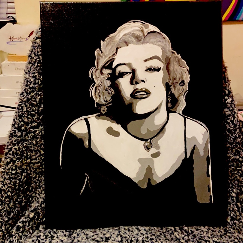 Marilyn Monroe painting